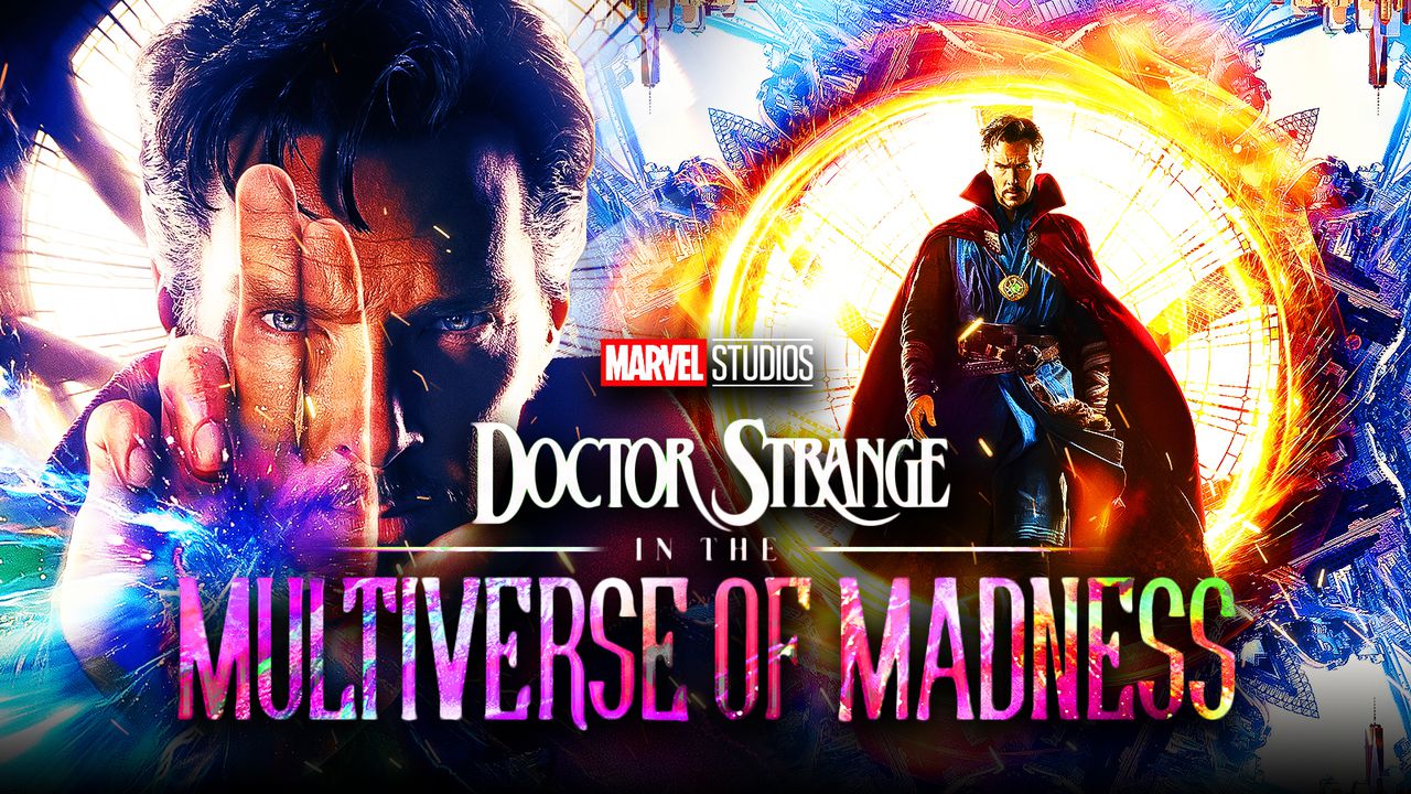 Benedict Cumberbatch as Doctor Strange, Doctor Strange in the Multiverse of Madness logo