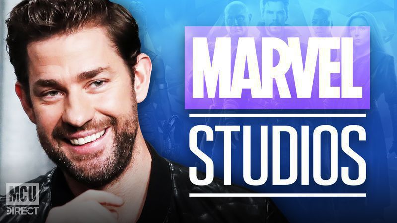 John Krasinski Marvel Studios logo