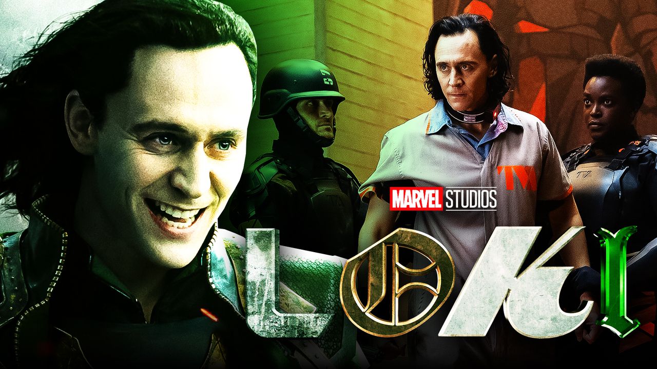 Tom Hiddleston as Loki, Loki logo, TVA agents