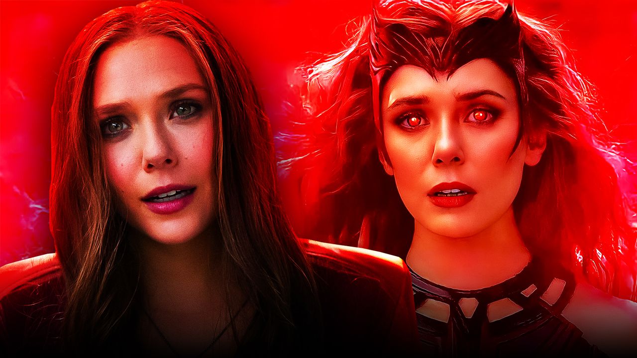 Elizabeth Olsen Scarlet Witch WandaVision