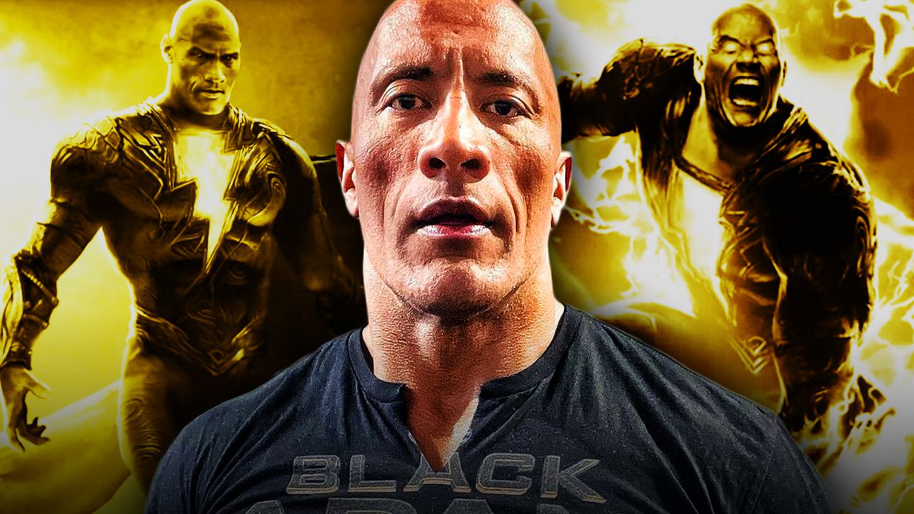 DC Brasil Club - Fusão de Dwayne Johnson e The Rock. The Rock vai  interpretar o Adão Negro nos cinemas. Dwayne Johnson é o dublê dele.  #Jordan