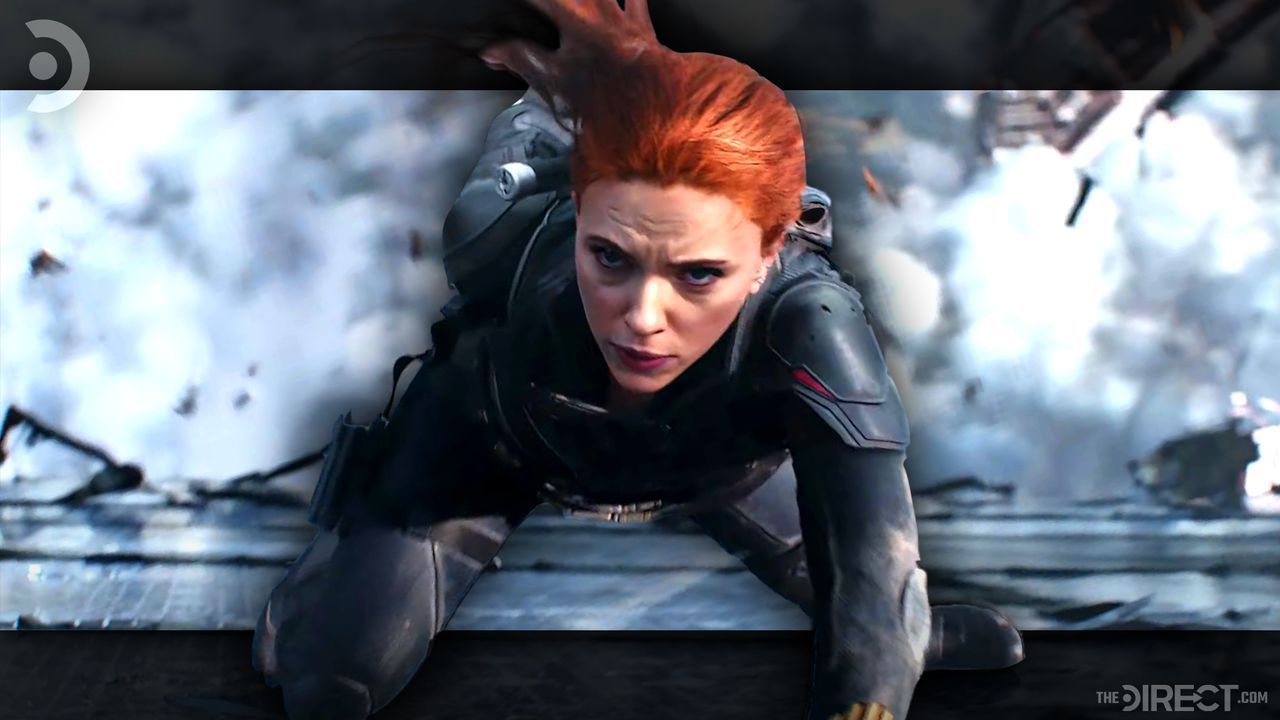 Black Widow pose