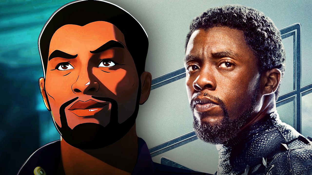 TChalla Chadwick Boseman Black Panther Animated