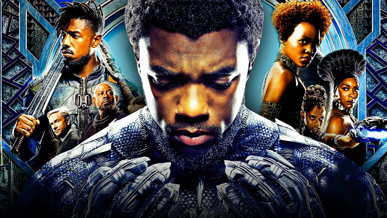 Chadwick Boseman Black Panther poster