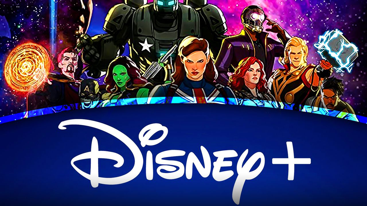 Marvel What If Characters Disney Plus logo