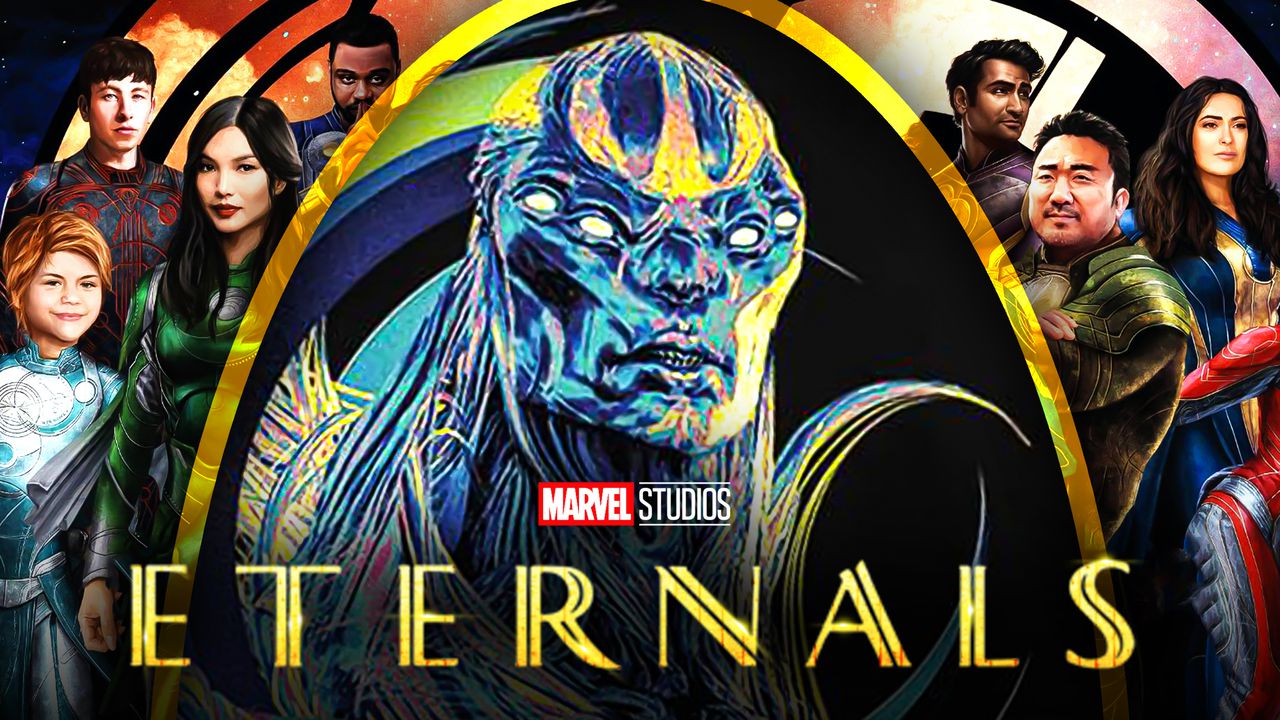 Marvel Reveals Best Look Yet At Eternals Scary Main Villain The Direct