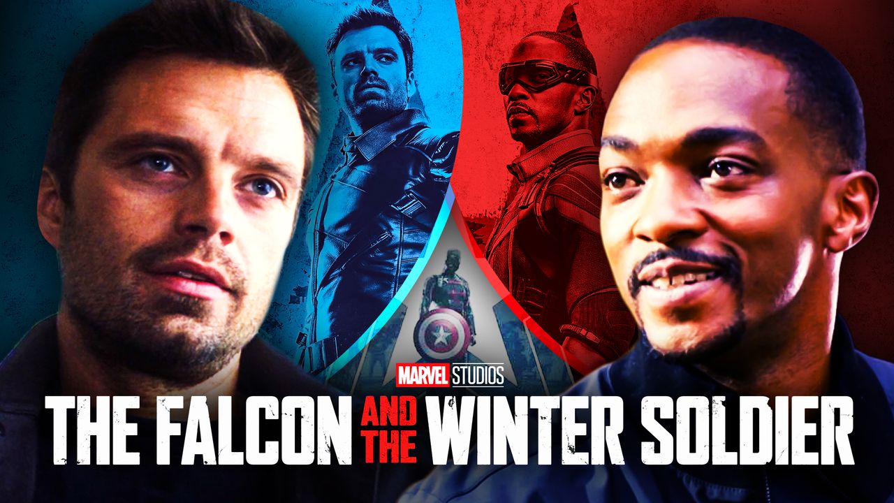 The Falcon and the Winter Soldier Sebastian Stan Anthony Mackie Background