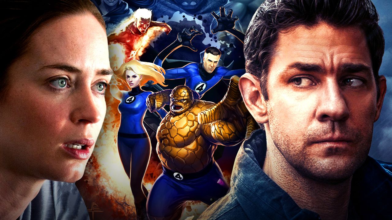 Fantastic Four John Krasinski Emily Blunt