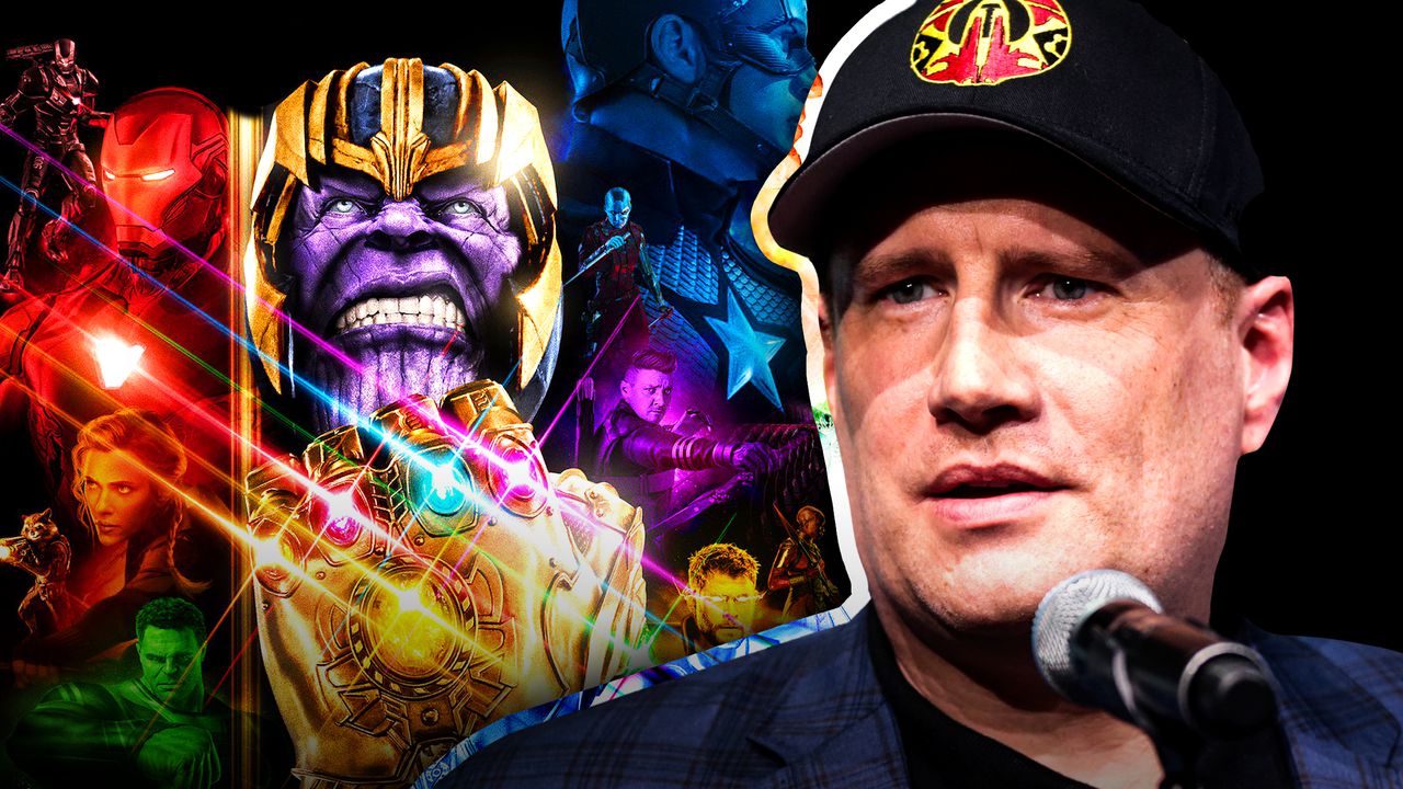 Kevin Feige, Thanos, Avengers poster