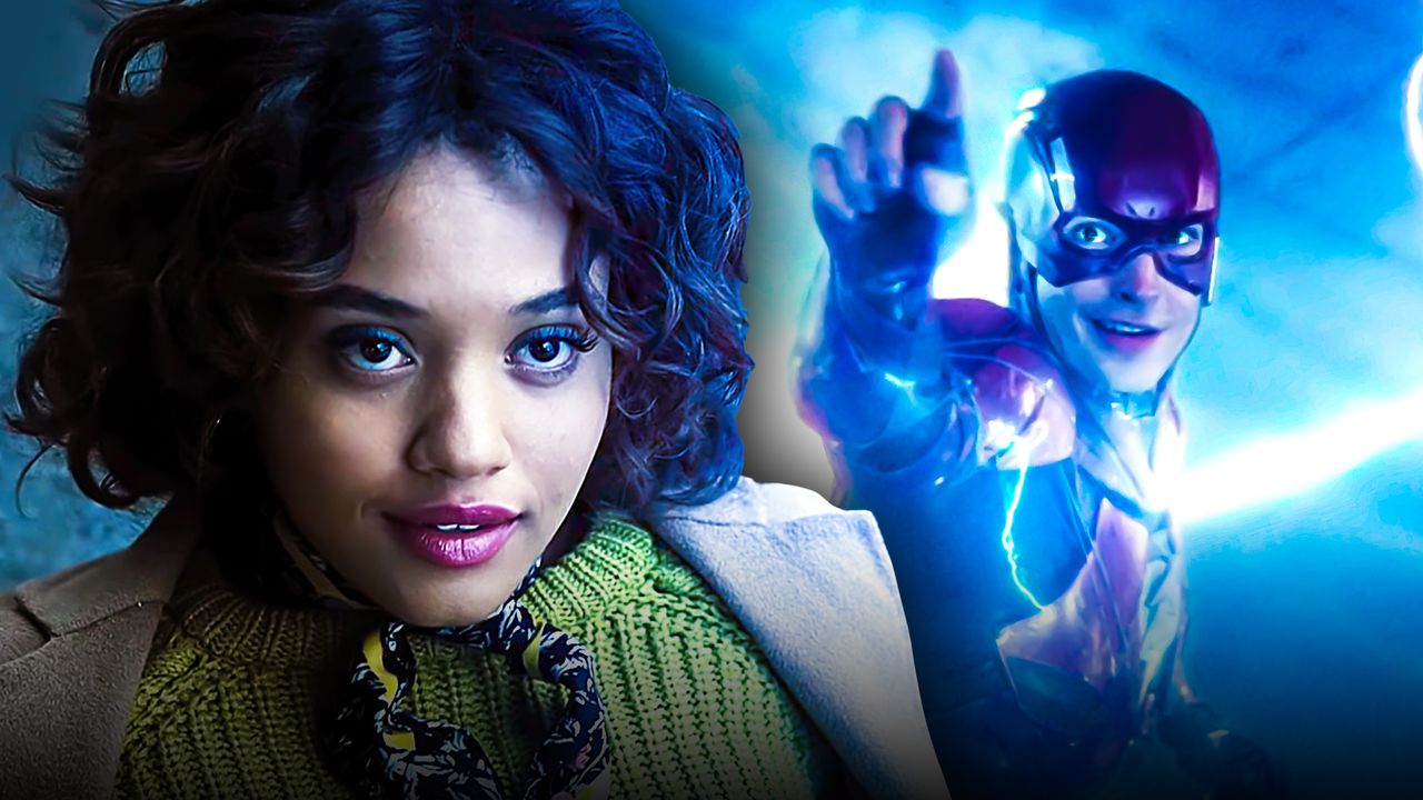 Kiersey Clemons Iris West The Flash Ezra Miller