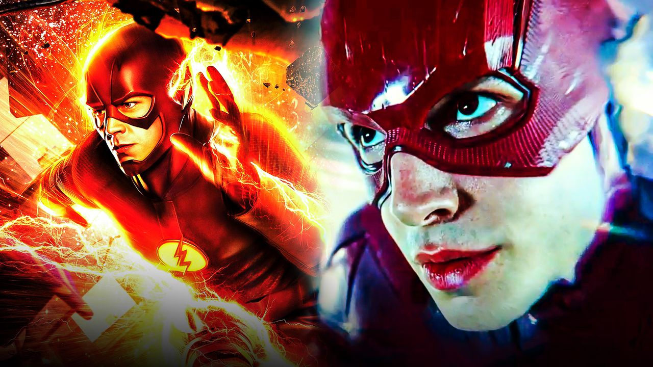 Flash Barry Allen Comparison Movies TV