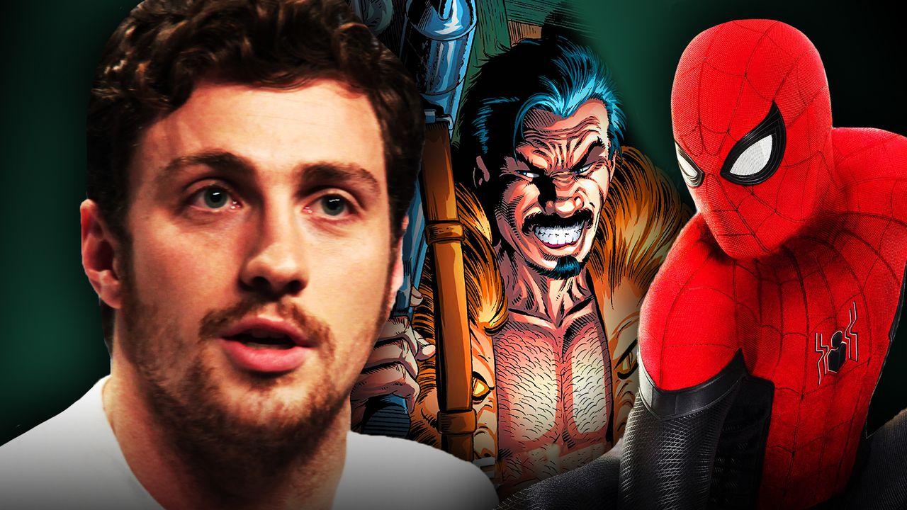 Aaron Taylor Johnson Kraven Hunter Spider-Man