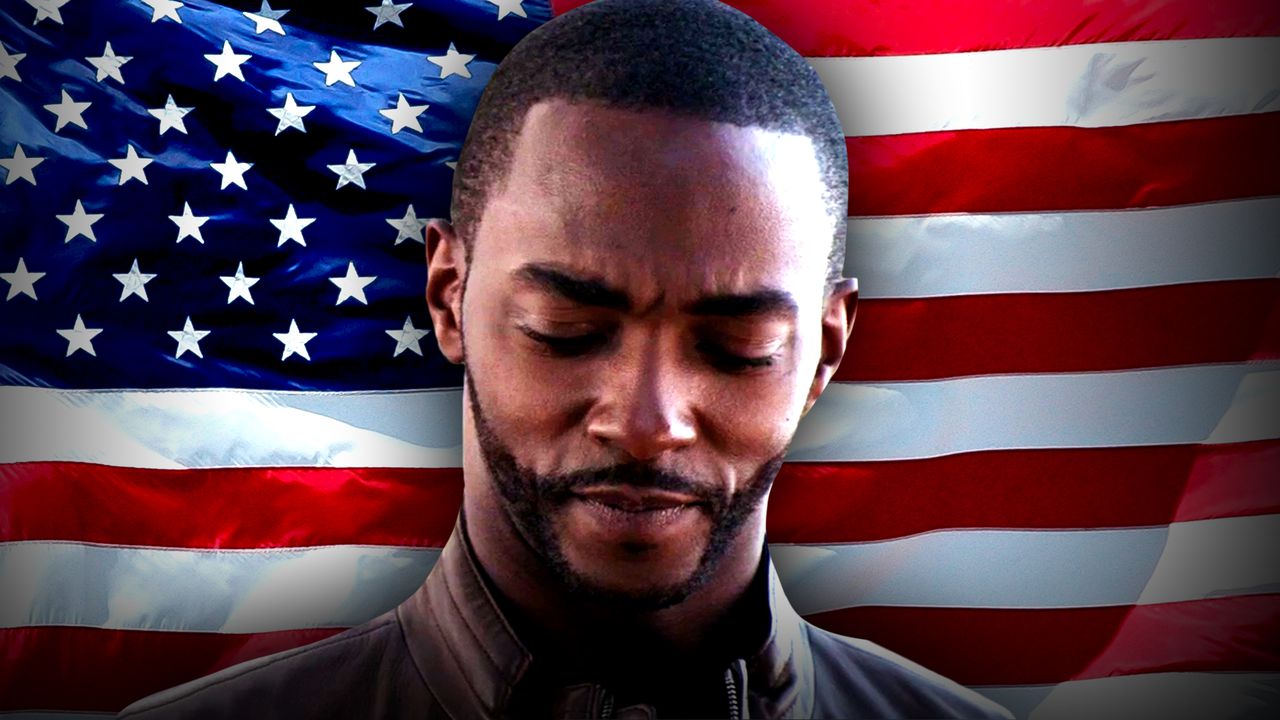 Anthony Mackie, American Flag