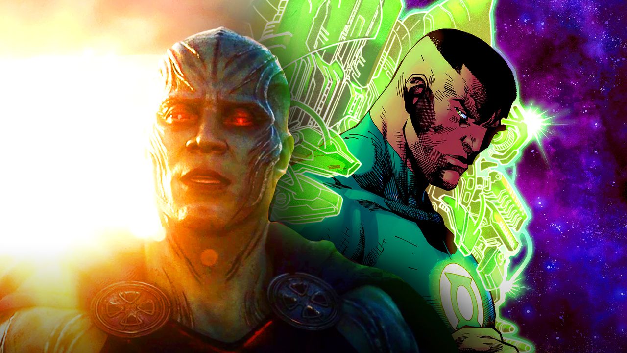 Martian Manhunter Green Lantern Justice League