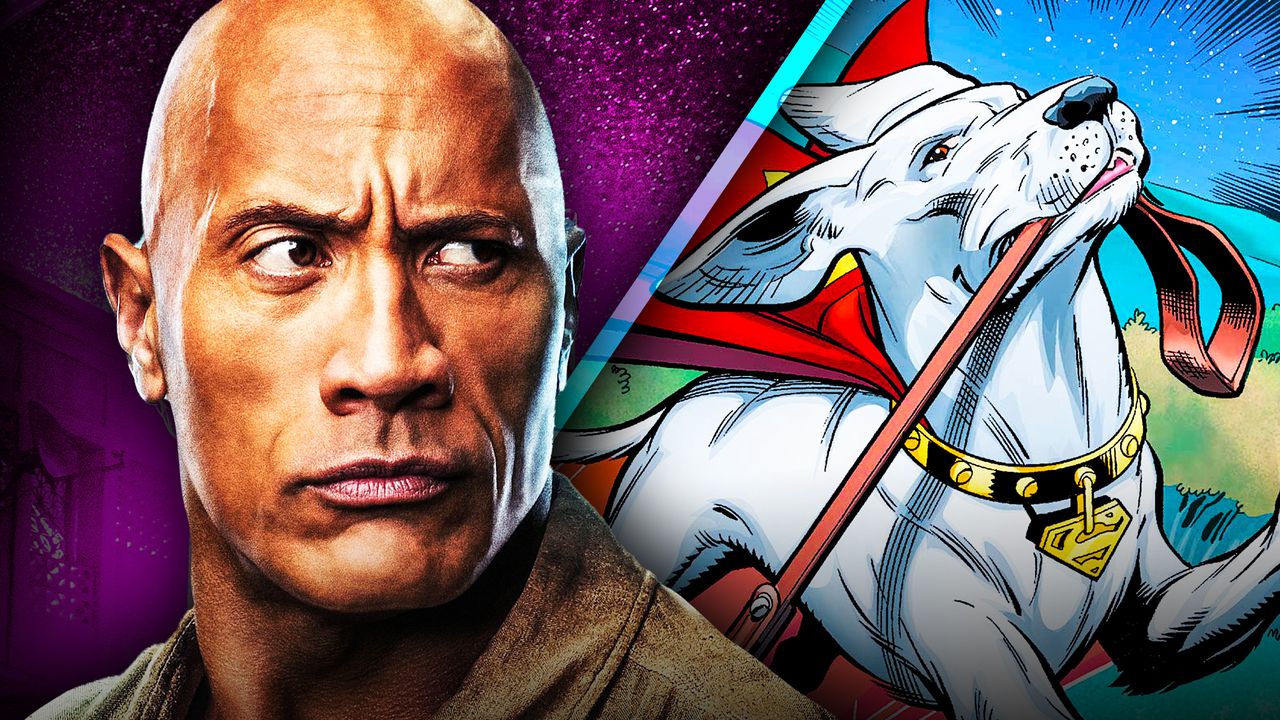 Dwayne Johnson Krypto Superdog