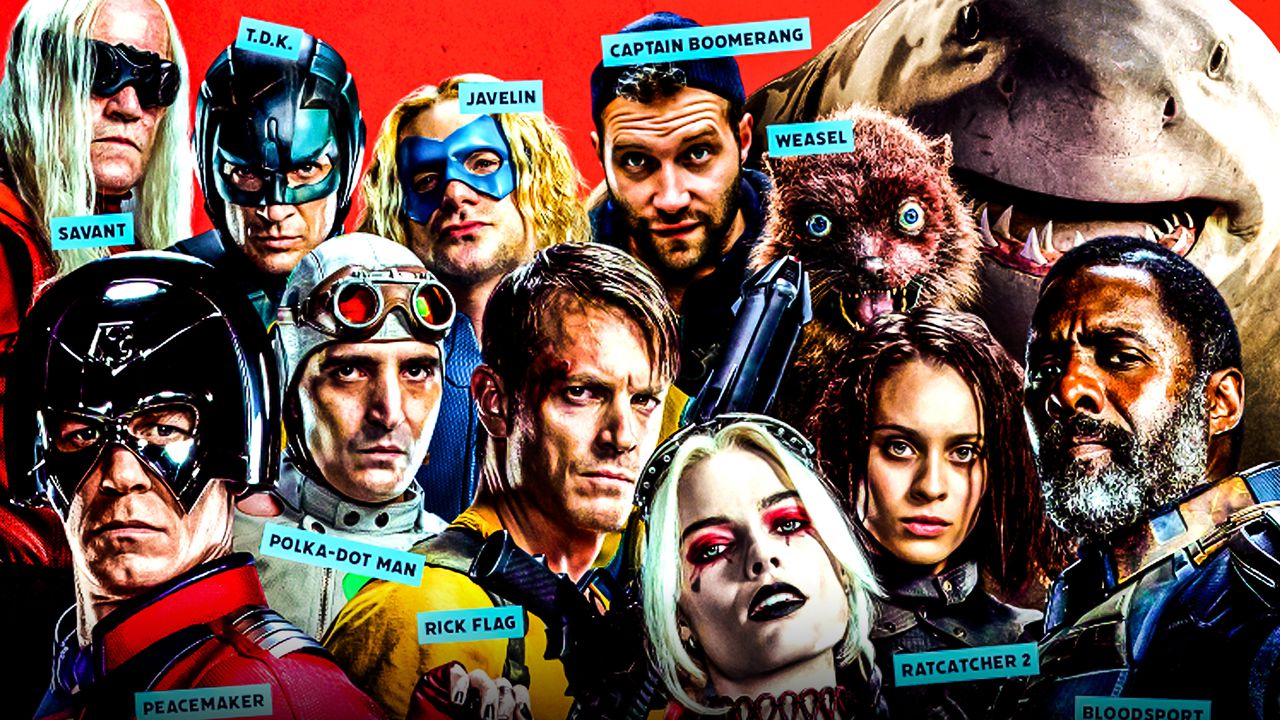 The Suicide Squad Characters