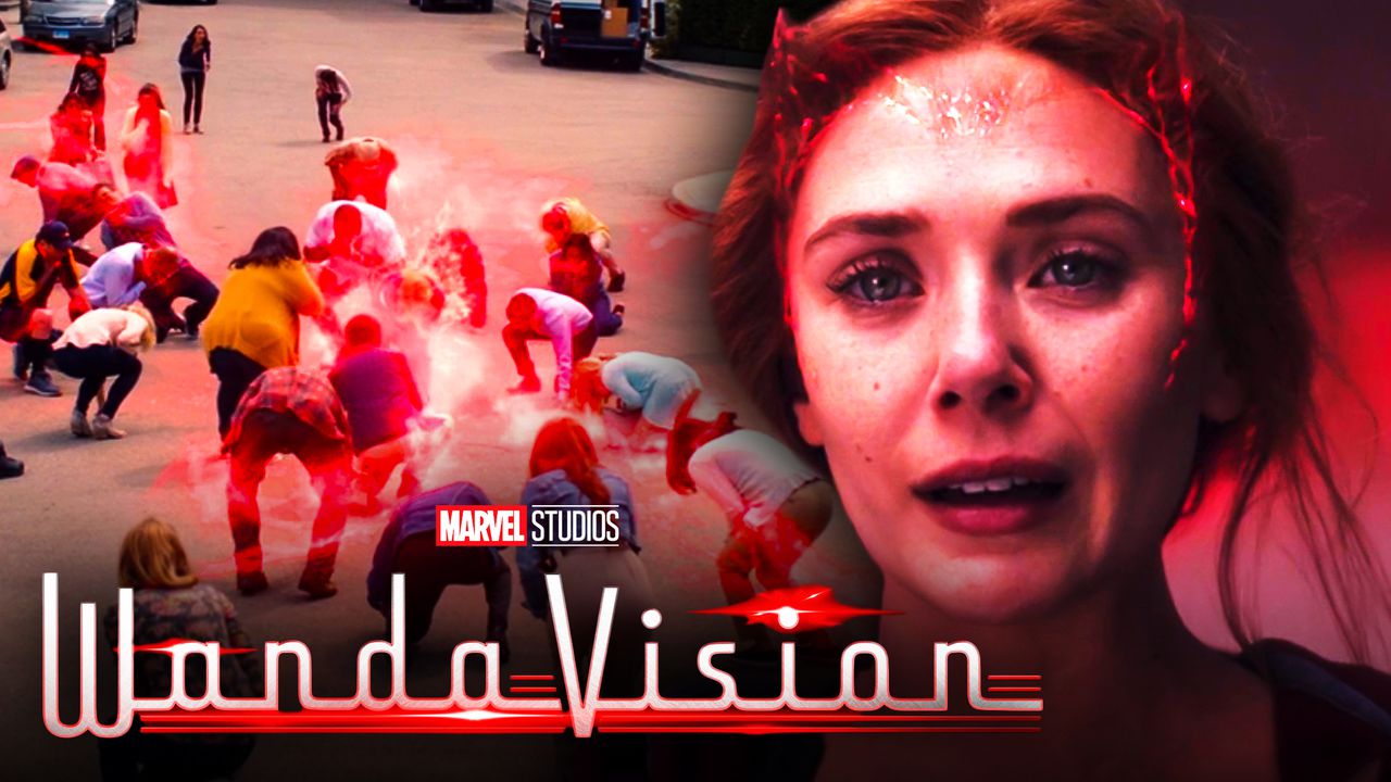 WandaVision Elizabeth Olsen Crown Scarlet Witch