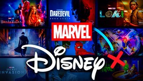 Marvel Disney Plus logos