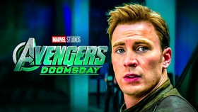 Avengers Doomsday logo, Chris Evans as Steve Rogers