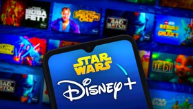 Disney Plus and Star Wars homepage