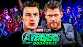 Avengers Doomsday main characters Steve Rogers, Thor, and MCU Avengers