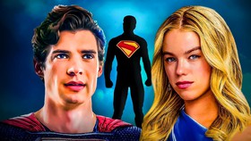 Superman, Supergirl, Krypton logo