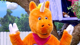 Buddy the Unicorn in movie