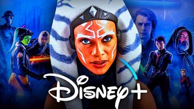 Ahsoka, Star Wars series characters, Disney+ logo