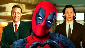 Deadpool, TVA members Loki and Mr Paradox
