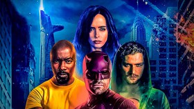 Daredevil Born Again Netflix Actors together