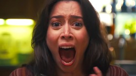 Cristin Milioti screaming in Buddy.