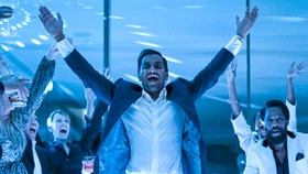 Aziz Ansari's Arj partying in Good Fortune