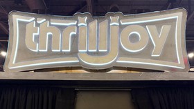 Thrilljoy booth at Megacon.