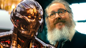 Ultron's robot and human form in VisionQuest.
