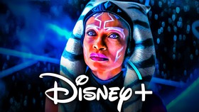 Ahsoka Tano in live-action, Disney Plus logo