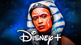 Ahsoka Tano in live-action, Disney Plus logo