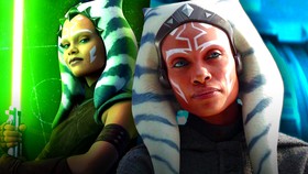 Ariana Greenblatt as Ahsoka Tano, Rosario Dawson as Ahsoka Tano