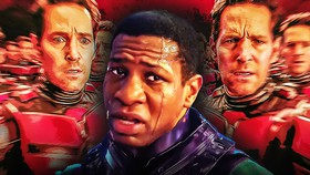 Ant-Man and Kang the Conqueror in Ant-Man 3.