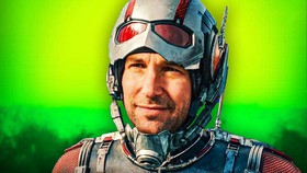 Paul Rudd as Ant-Man.