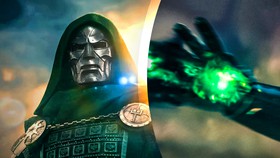 Robert Downey Jr. as Doctor Doom in Avengers Doomsday, magic powers