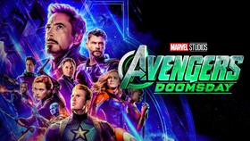 Avengers Doomsday logo, MCU characters
