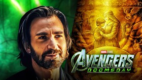 Steve Rogers, Avengers: Doomsday logo.
