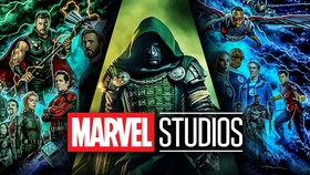 Doctor Doom, Marvel Studios logo.