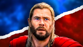 Thor, played by Chris Hemsworth