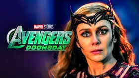 Avengers Doomsday logo, Scarlet Witch
