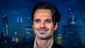 Sebastian Stan, Gotham in background