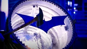 Bat Signal in live-action