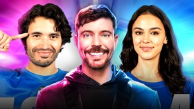 Beast Games Akira, Mr. Beast, and Courtney