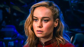 Brie Larson as Captain marvel in The Marvels