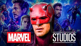 Daredevil, MCU Avengers, Marvel Studios logo